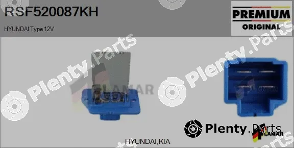 Flamar RSF520087KH — Resistor, interior blower
