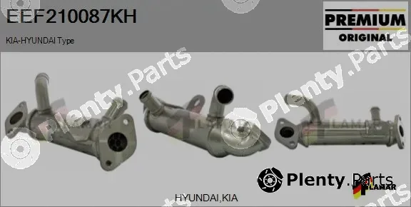 Flamar EEF210087KH — Cooler, exhaust gas recirculation