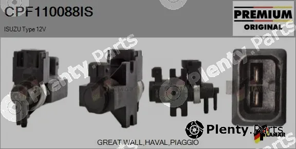 Flamar CPF110088IS — Pressure Converter, exhaust control