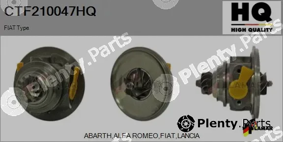 Flamar CTF210047HQ — Core assembly, turbocharger