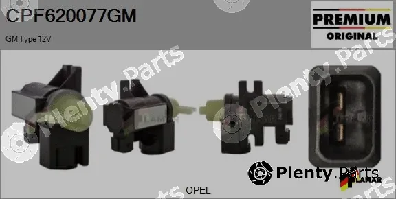 Flamar CPF620077GM — Pressure Converter, exhaust control