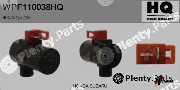 Flamar WPF110038HQ — Washer Fluid Pump, window cleaning