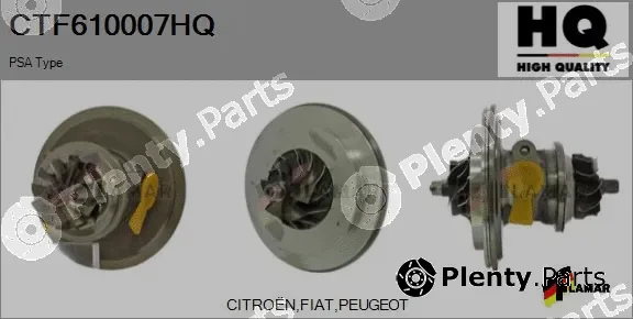 Flamar CTF610007HQ — Core assembly, turbocharger