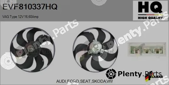 Flamar EVF810337HQ — Fan, engine cooling