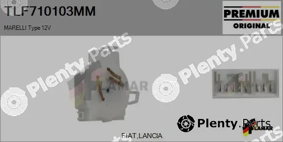 Flamar TLF710103MM — Control Unit, wipe-/wash interval