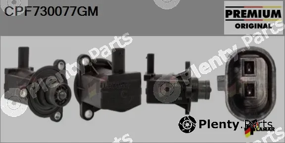 Flamar CPF730077GM — Recirculating Air Valve, charger