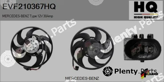 Flamar EVF210367HQ — Fan, engine cooling