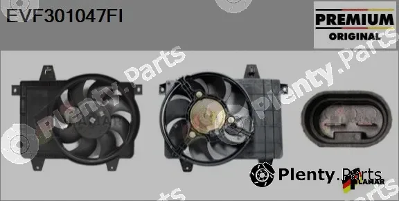 Flamar EVF301047FI — Electric Motor, radiator fan