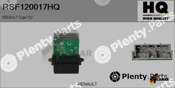 Flamar RSF120017HQ — Resistor, interior blower