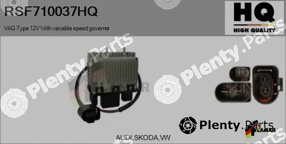 Flamar RSF710037HQ — Series resistor, electric motor (radiator fan)