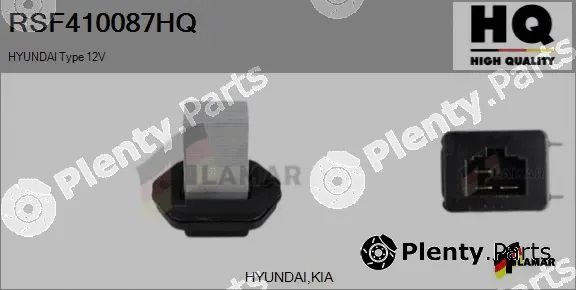 Flamar RSF410087HQ — Resistor, interior blower