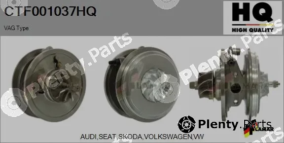 Flamar CTF001037HQ — Core assembly, turbocharger