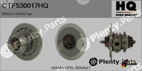 Flamar CTF530017HQ — Core assembly, turbocharger