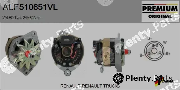 Flamar ALF510651VL — Alternator