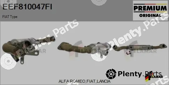 Flamar EEF810047FI — Cooler, exhaust gas recirculation