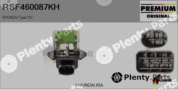 Flamar RSF460087KH — Series resistor, electric motor (radiator fan)