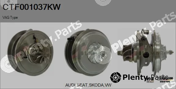 Flamar CTF001037KW — Core assembly, turbocharger