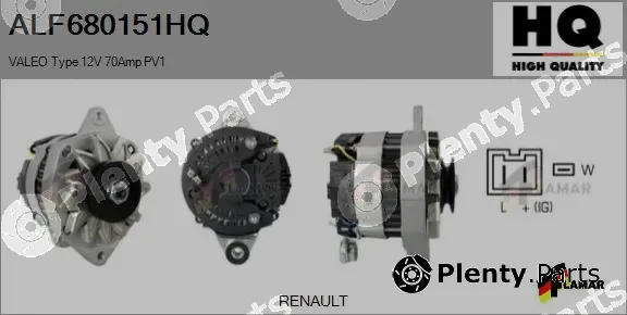Flamar ALF680151HQ — Alternator