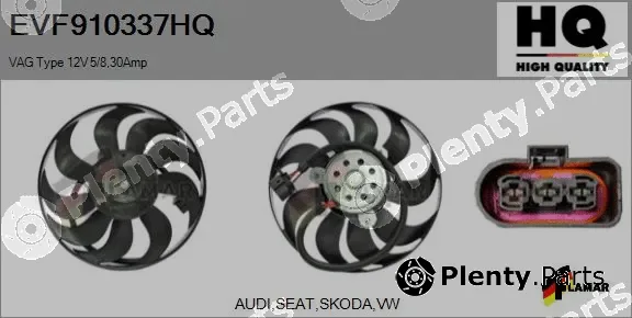 Flamar EVF910337HQ — Fan, engine cooling