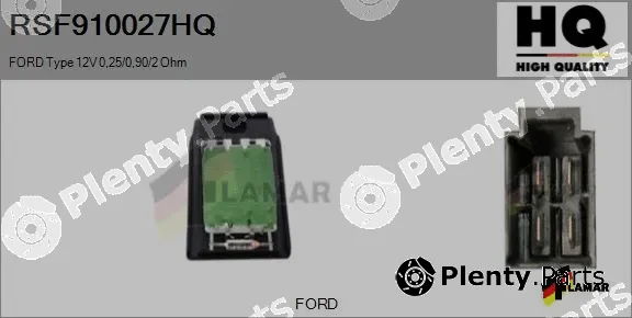 Flamar RSF910027HQ — Resistor, interior blower