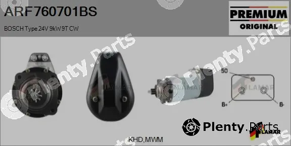 Flamar ARF760701BS — Starter