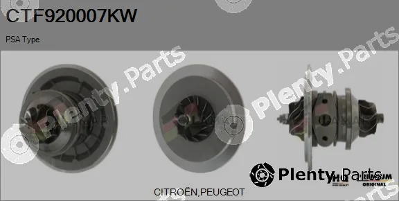 Flamar CTF920007KW — Core assembly, turbocharger