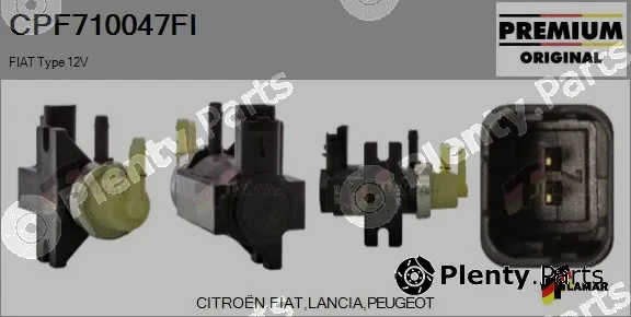 Flamar CPF710047FI — Pressure Converter, exhaust control