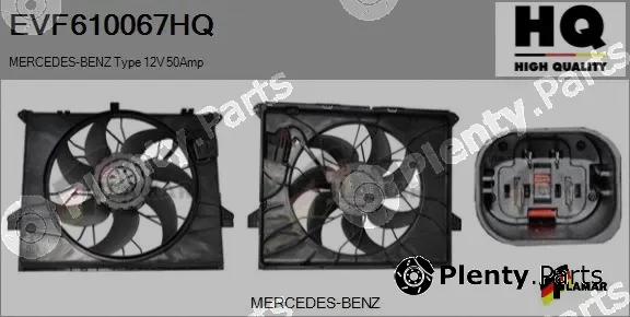 Flamar EVF610067HQ — Electric Motor, radiator fan