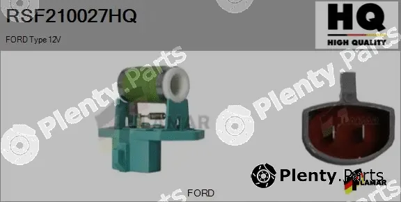 Flamar RSF210027HQ — Series resistor, electric motor (radiator fan)