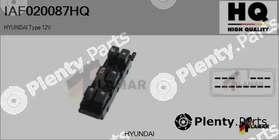 Flamar IAF020087HQ — Switch, window regulator
