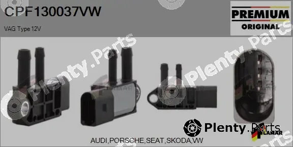 Flamar CPF130037VW — Pressure Converter, exhaust control