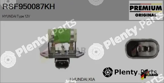 Flamar RSF950087KH — Series resistor, electric motor (radiator fan)