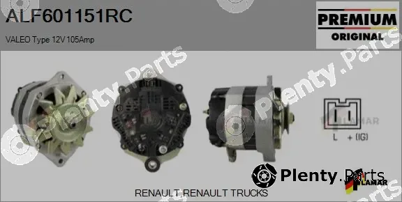 Flamar ALF601151RC — Alternator