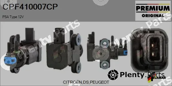 Flamar CPF410007CP — Pressure Converter, exhaust control