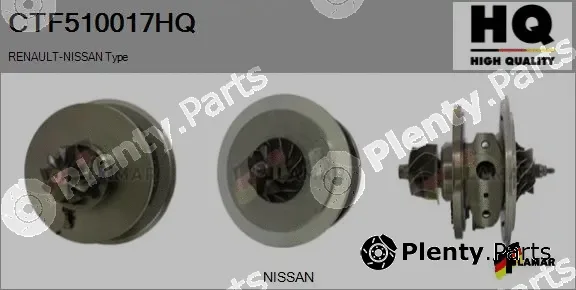 Flamar CTF510017HQ — Core assembly, turbocharger