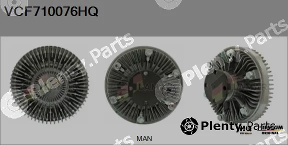 Flamar VCF710076HQ — Clutch, radiator fan