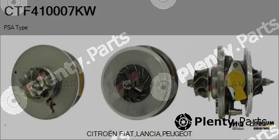Flamar CTF410007KW — Core assembly, turbocharger