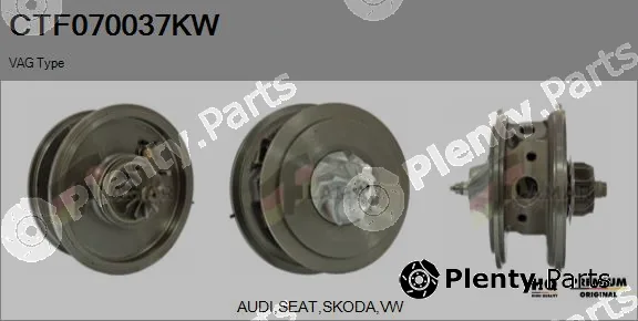 Flamar CTF070037KW — Core assembly, turbocharger
