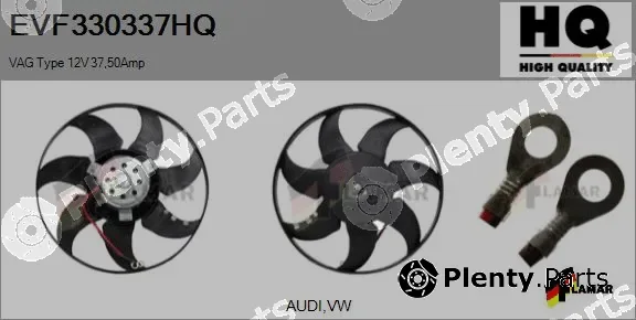 Flamar EVF330337HQ — Fan, engine cooling