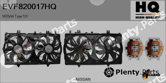 Flamar EVF820017HQ — Electric Motor, radiator fan