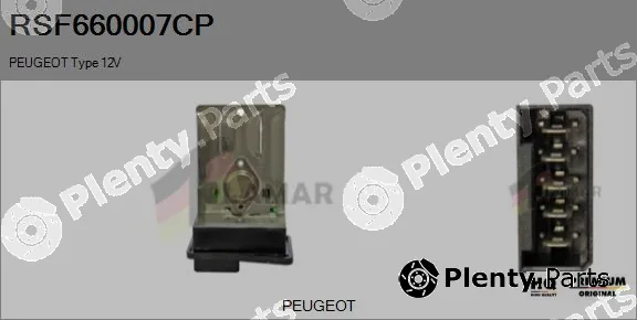 Flamar RSF660007CP — Series resistor, electric motor (radiator fan)