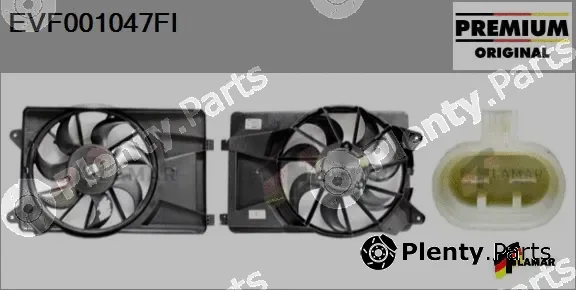 Flamar EVF001047FI — Electric Motor, radiator fan