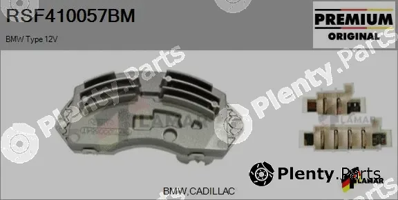 Flamar RSF410057BM — Resistor, interior blower