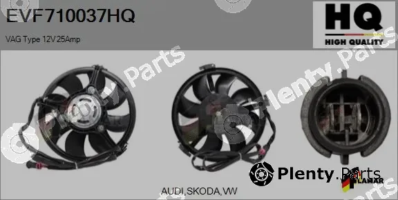 Flamar EVF710037HQ — Electric Motor, radiator fan