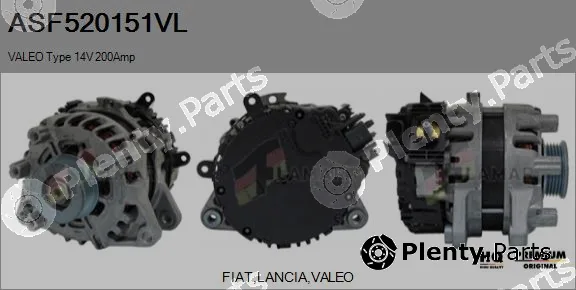 Flamar ASF520151VL — Alternator, starter