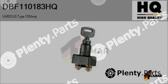 Flamar DBF110183HQ — Main Switch, battery