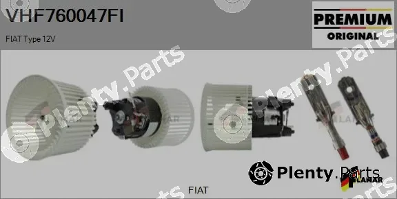 Flamar VHF760047FI — Interior Blower