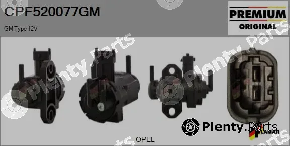 Flamar CPF520077GM — Pressure Converter, exhaust control
