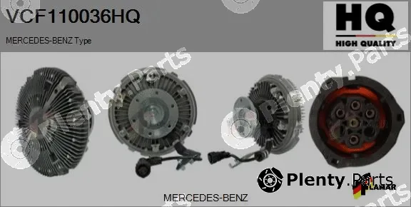 Flamar VCF110036HQ — Clutch, radiator fan