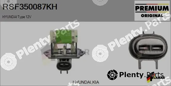Flamar RSF350087KH — Series resistor, electric motor (radiator fan)